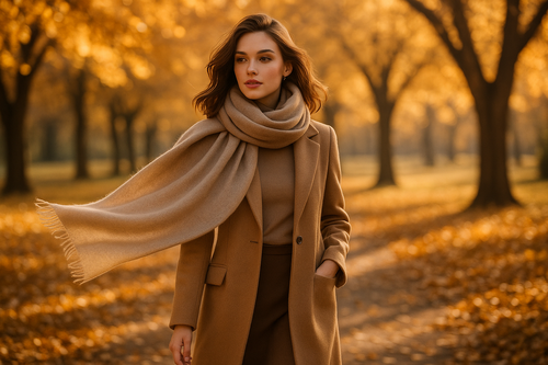 Black Pashmina Winter Scarf 6 Ft Long